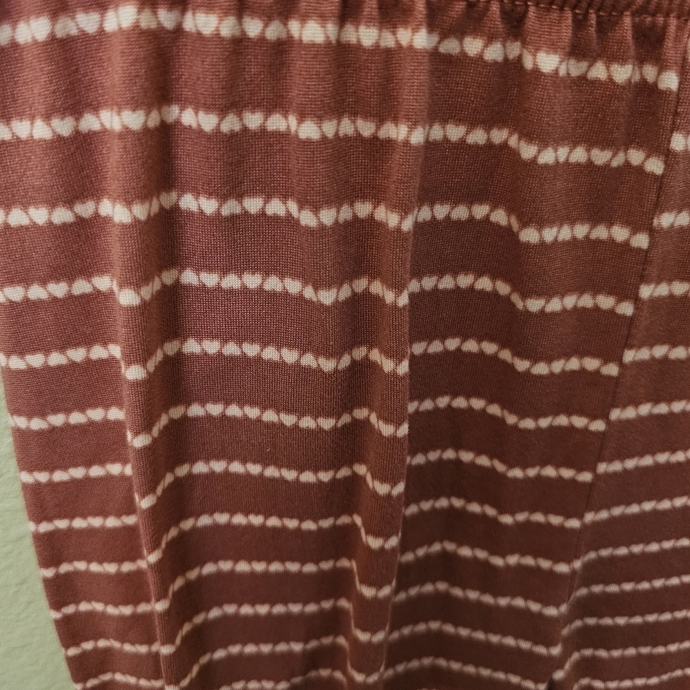 Just Lizzy Pink Heart Sweater with Pink Heart Striped Leggings - Picture 5 of 9